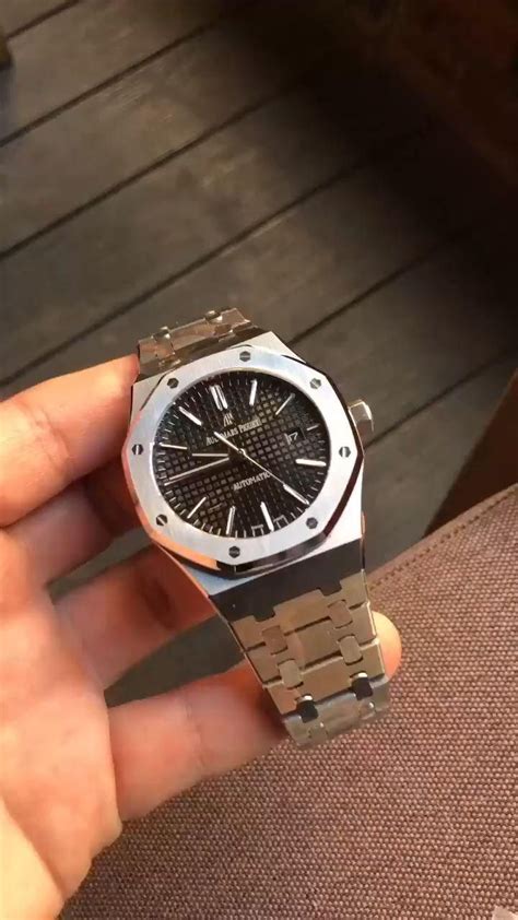 audemars piguet royal oak automatic fake vs real|audemars piguet knock off.